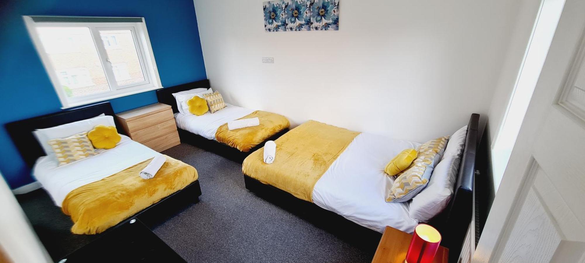 Browning House 3 Bedroom 6 Beds Long Or Short Stay Derby Kültér fotó
